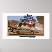 De man van de Herfst Poster (Voorkant)