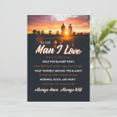 De man van wie ik hou | Aan de man van wie ik hou, Kaart (Staand voorkant)