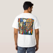De man voor mij t-shirt (Achterkant volledig)