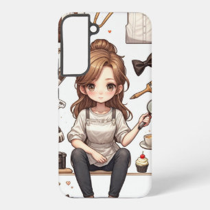 De man&vrouw ver.1 Samsung Galaxy S22+ stevige hoe Hoesje