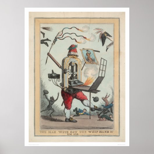 De Man vrouwen kregen de hand van 'Em All' (1297) Poster (Voorkant)