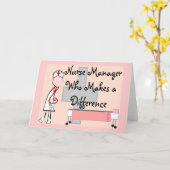 De Manager van de verpleegster die een Verschillen Kaart (Gele Bloem)