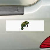DE MANATEE GRACE BUMPERSTICKER (Op auto)