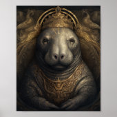 De Manatee King Poster (Voorkant)