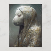 De Manatee Nun Briefkaart (Voorkant)