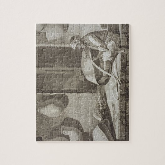 De mandenmaker, van boekdelen II en handelsartikel Legpuzzel (Verticaal)