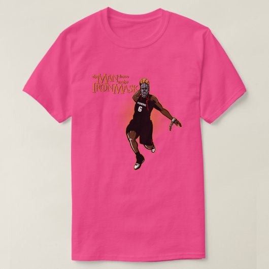 De ManDingo in het ijzeren masker T-shirt (Design voorkant)