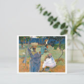 De Mango Trees, Martinique 1887, door Paul Gauguin Briefkaart (Staand voorkant)