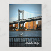 De Manhattan Bridge Briefkaart (Voorkant)