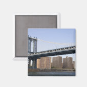 De Manhattan Bridge over de East River Magneet (Voorkant / Achterkant)
