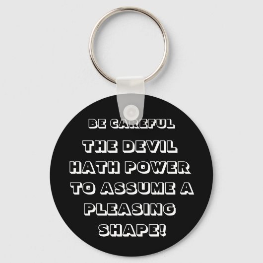 DE MANIER VAN DE MANIER VAN DE belangrijkste ketti Sleutelhanger (Voorkant)