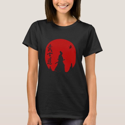 DE MANIER VAN DE SWORD SAMURAI WARRIOR 1 T-SHIRT (Voorkant)