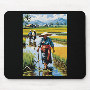 De manier van leven van een weldoener voor de mens muismat