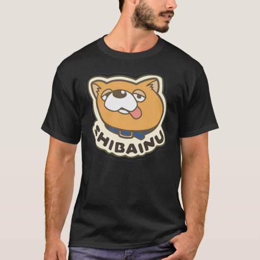 De manier waarop de Houseman Shiba Inu Logo Classi T-shirt (Voorkant)