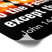 De manier waarop de waarheid en het leven bijbel v poster (Hoek)