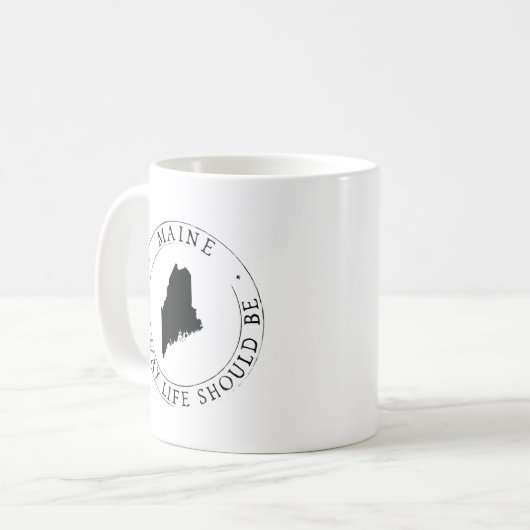 De manier waarop het leven Mok zou moeten zijn (Voorkant links)