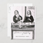 De manier waarop het lichaam wordt verwijderd briefkaart (Voorkant / Achterkant)