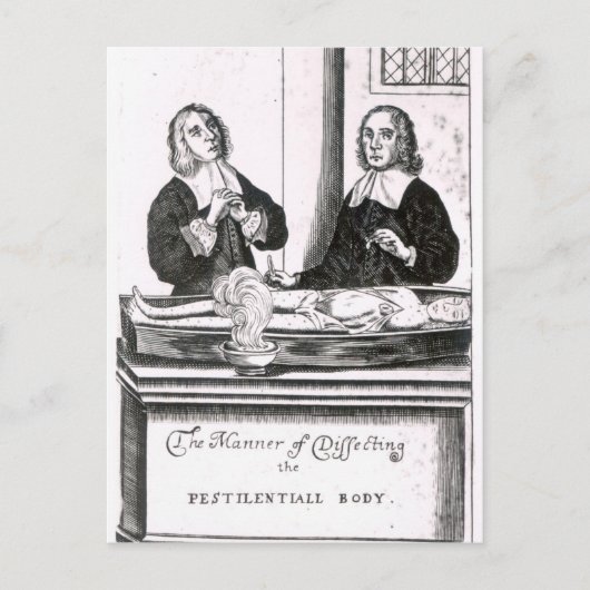 De manier waarop het lichaam wordt verwijderd briefkaart (Voorkant)