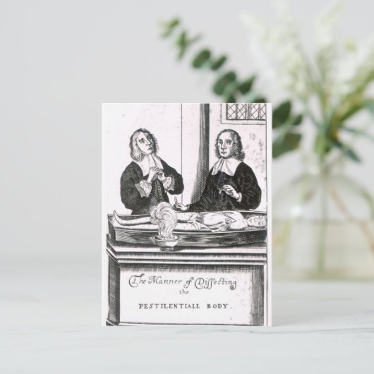 De manier waarop het lichaam wordt verwijderd briefkaart (Staand voorkant)