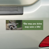 De manier waarop je rijdt bumpersticker (Op auto)