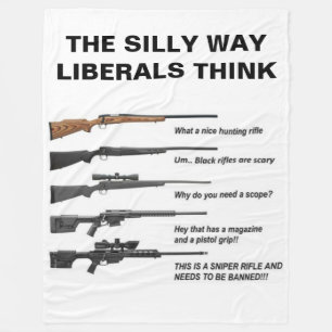 DE MANIER WAAROP LIBERALS DENKEN FLEECE DEKEN