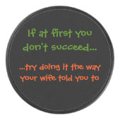 De manier waarop vrouwen en coach je vertelden ove hockey puck (Voorkant)