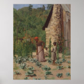 De manier waarop ze leven door T. Anshutz  schilde Poster (Voorkant)