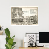 De manier waarop ze naar Californië komen (0476A) Poster (Thuiskantoor)