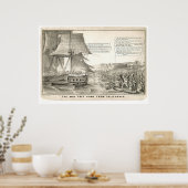 De manier waarop ze naar Californië komen (0476A) Poster (Keuken)