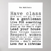 De MANifesto Poster (Voorkant)