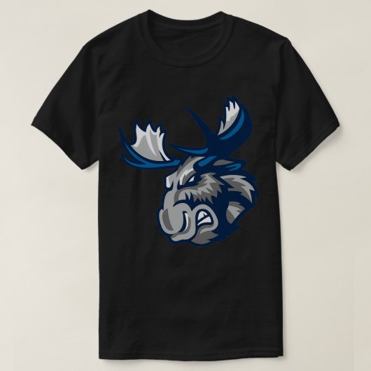De Manitoba Moose hockey is essentieel T-shirt (Design voorkant)