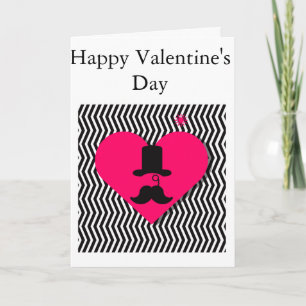 De mannelijke Kaart van de Valentijnsdag