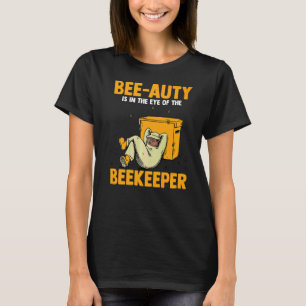 De Mannen bijenverauwdheid ligt in het oog van de  T-shirt
