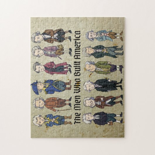 De Mannen die Amerika opleiden voor het onderwijs  Legpuzzel (Verticaal)