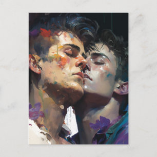 De Mannen in Liefde Briefkaart