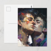 De Mannen in Liefde Briefkaart (Voorkant / Achterkant)