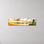 De Mannen strand, Ballybunion. Canvas Afdruk (Voorkant)