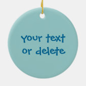 De Mannen Swing Dance toont identiteitskaart eerde Keramisch Ornament (Achterkant)