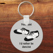 De Mannen Swing Dance toont identiteitskaart eerde Sleutelhanger (Voorkant)