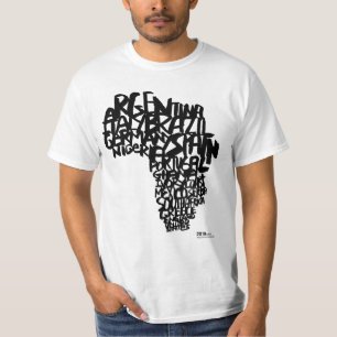 DE MANNEN T-SHIRT VAN DE WERELDKUP