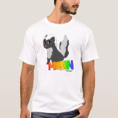 De Mannen T-Shirt van Hike Skunk-Moron (Voorkant)