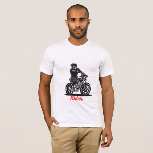 De mannen trending stijlen tshirt (Voorkant volledig)
