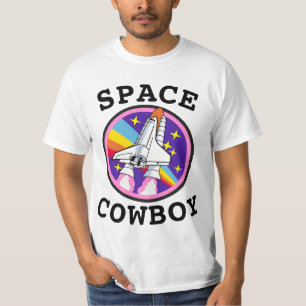 De MANNEN van de COWBOY van de RUIMTE 1970 T-Hemd T-shirt