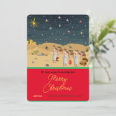 De Mannen van de grootte met giften het Verhaal va Save The Date (Staand voorkant)