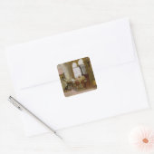 De Mannen van de Heilige Kantoor Vierkante Sticker (Envelop)