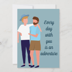 De Mannen van de homepage in de Aangepaste Citaat Kaart