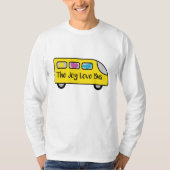 De Mannen van de Joy Love Bus Lange hoes T-Shirt (Voorkant)