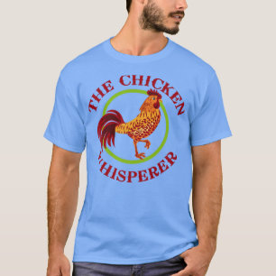 De Mannen van de kippenkop Whisperer Funny Farmer T-shirt
