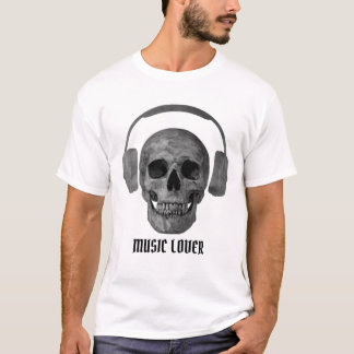 De Mannen van de Muziek Lover Skull - Het T-shirt