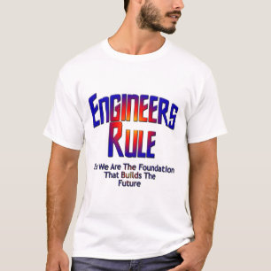 De Mannen van de Zon van de ingenieurs Verbranden  T-shirt